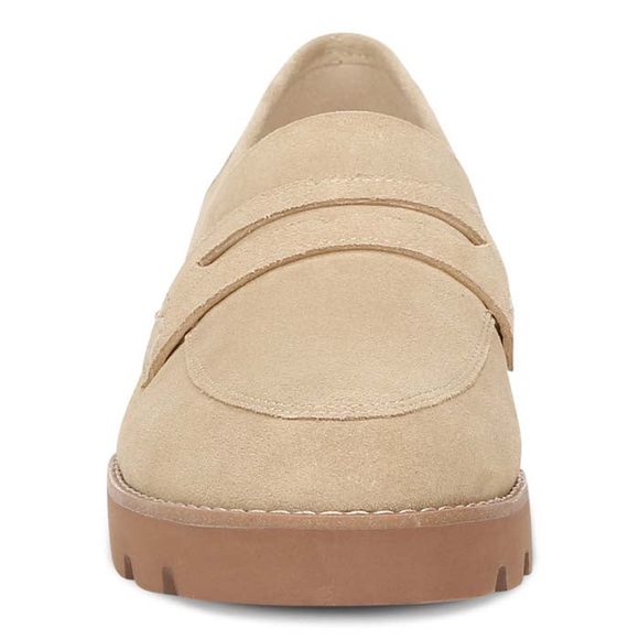 VIONIC CHERYL II SUEDE LEATHER LOAFERS IN SAND 8.5 W WIDE - Picture 3 of 10